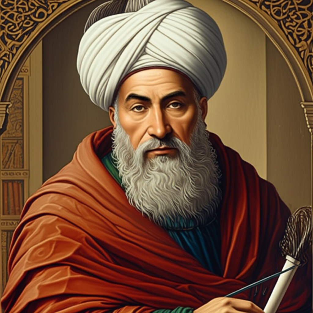 Portrait of Al-Zahrawi (Abulcasis)
