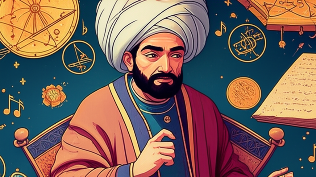 Portrait of Al-Kindi (Alkindus)