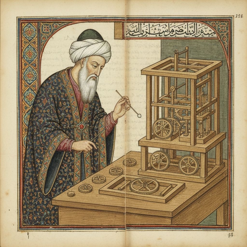Portrait of Al-Jazari