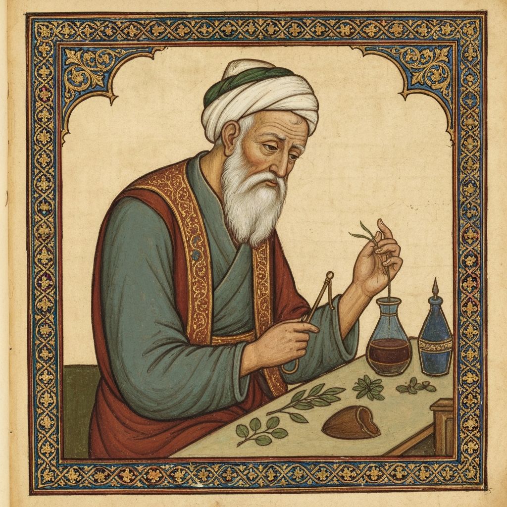 Portrait of Al-Razi (Rhazes)