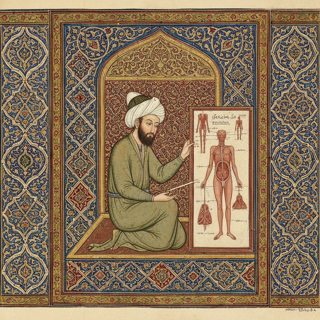 Portrait of Ibn al-Nafis